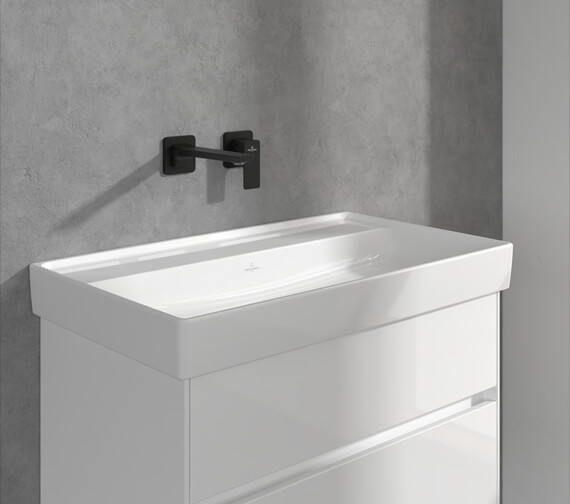 Villeroy And Boch Subway Wall Mounted Hole Basin Mixer Tap