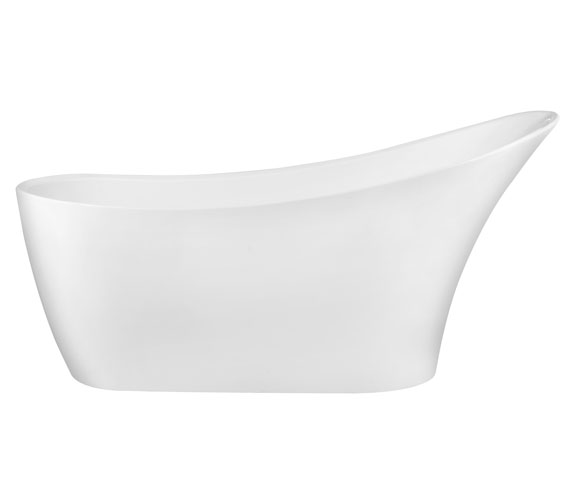 Heritage Lydford Freestanding Acrylic Slipper Bath BLFFSW00