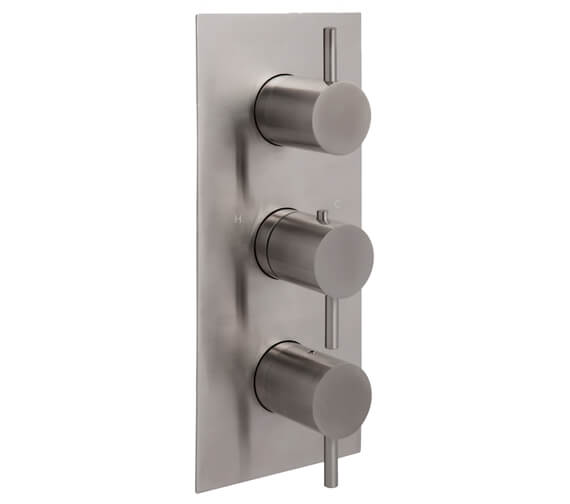 QS Basics Inoxis Stainless Steel Concealed Thermostatic Shower Valve