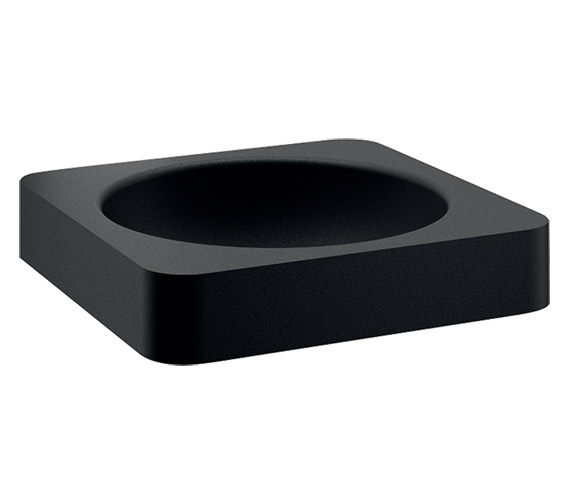 Delabie Quadra 380mm Matte Black Stainless Steel Countertop Washbasin