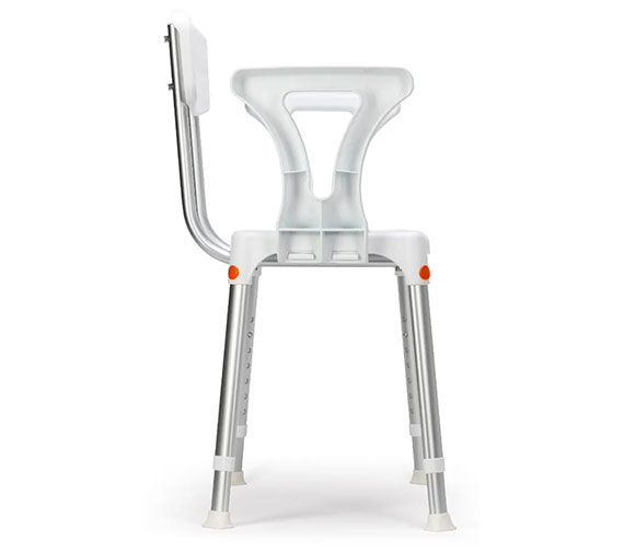 Croydex Inclusive White Plastic Shower Chair