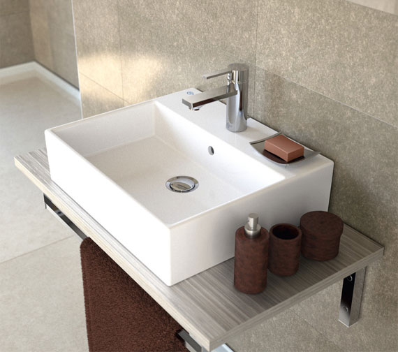 Ideal Standard Strada 500mm White Countertop Basin With 1 Taphole | K077701