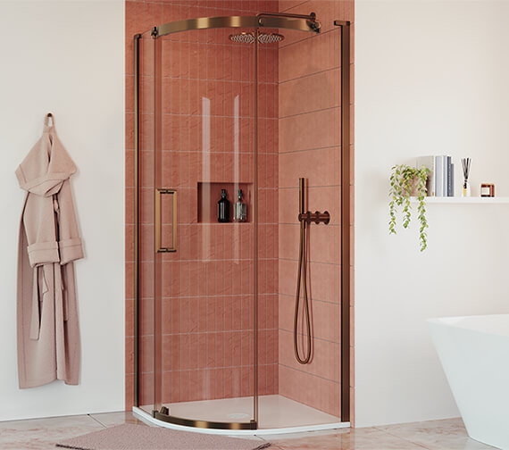 Crosswater Optix 10 900mm x 900mm Quadrant Shower Enclosure