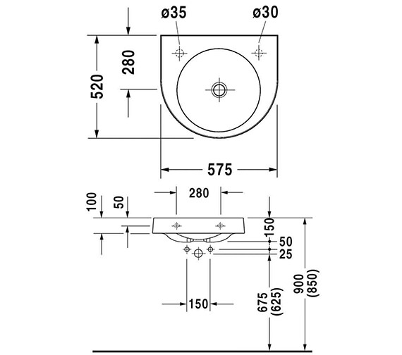 Technical drawing QS-D19354 / 0449580009