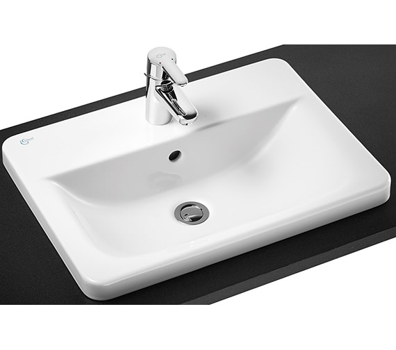 Ideal Standard Concept Cube 580mm 1 Taphole Countertop Basin