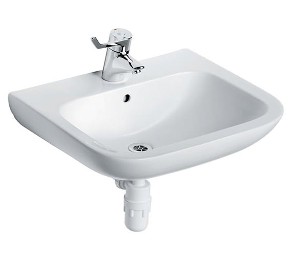 Armitage Shanks Portman 21 600mm Wall Mounted Basin With No Overflow ...