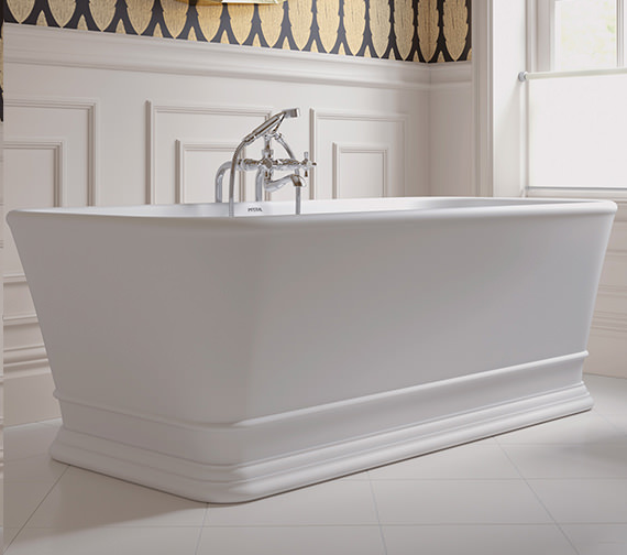 Imperial Windsor KEW White Freestanding Bath 1690 x 760mm - No Tap Hole