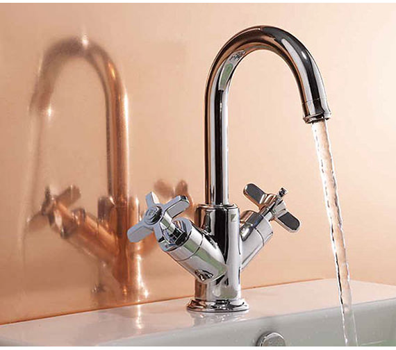 Roper Rhodes Wessex Basin Mixer Tap With Click Waste Chrome - T661002