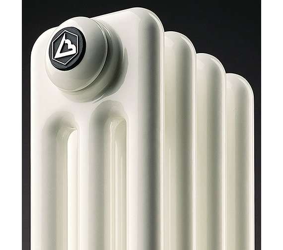 Biasi Tubular 300mm High 4 Column White Radiator TUB403013