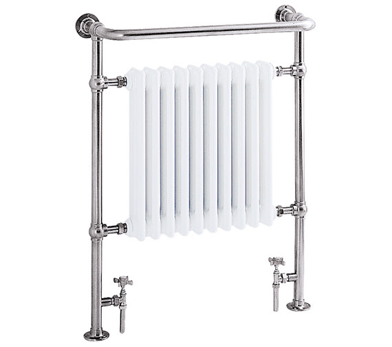 Heritage Clifton 674mm Wide Heated Towel Rail