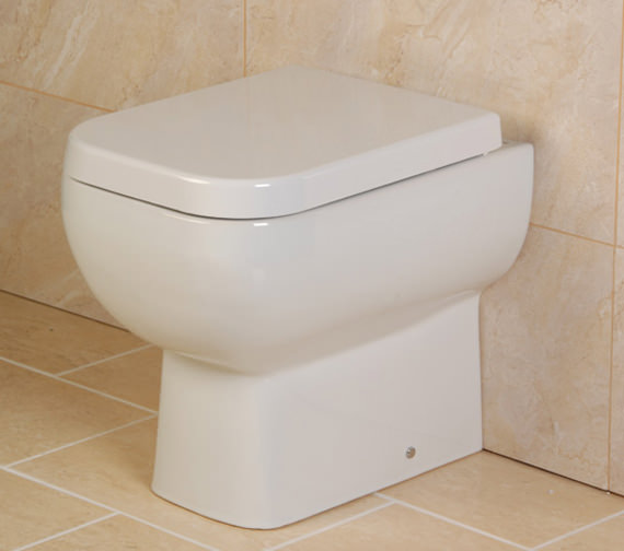 RAK Series 600 Back To Wall WC Pan With Soft-Close Seat 500mm