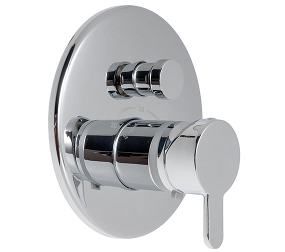 Vado Sense Concealed Thermostatic Shower Valve With Diverter | SEN-147T-C/P