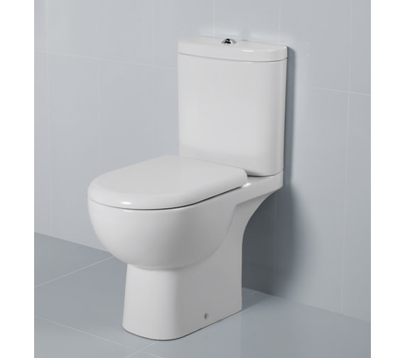 RAK Tonique Full Access Open Back Close Coupled WC Pack With Urea Soft