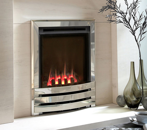 Flavel Windsor Contemporary HE Manual Control Slimline Inset Gas Fire