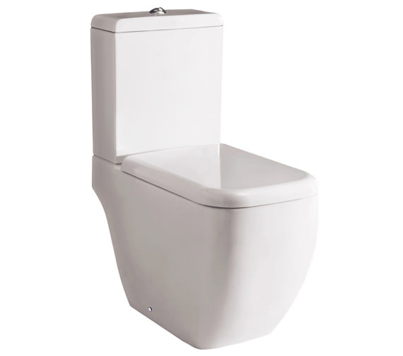 Rak Metropolitan Deluxe Close Coupled Wc And Soft Close Seat 620mm