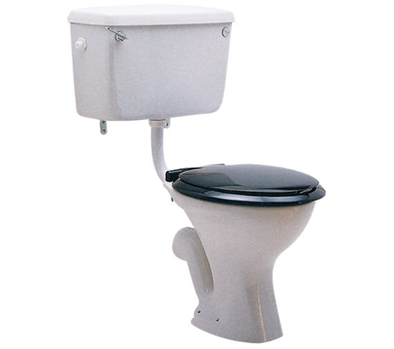 Twyford Classic White Low Level WC Pan With Horizontal Outlet 710mm