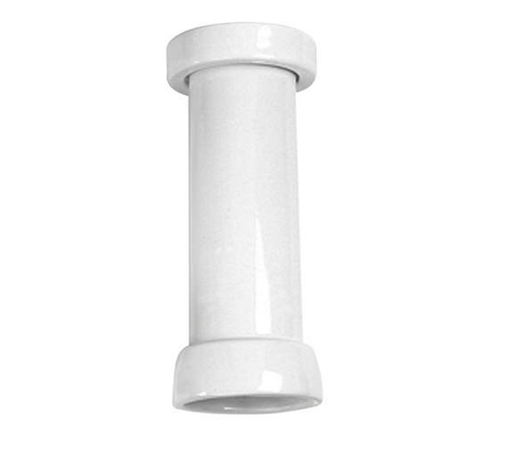 Imperial Ceramic WC Pan Connector Straight - White