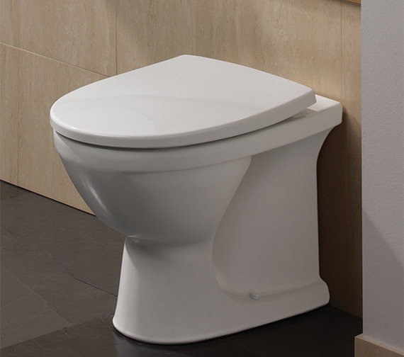 Twyford Refresh Back-To-Wall WC Pan 530mm | RE1438WH