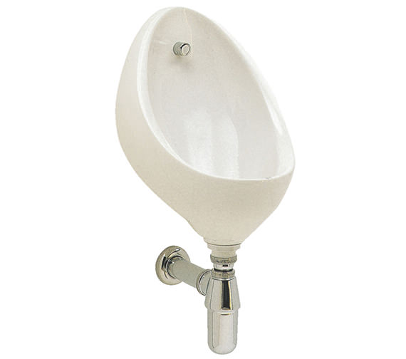 Twyford Clifton 445 x 300 x 375mm Single White Urinal Bowl | VC7002WH