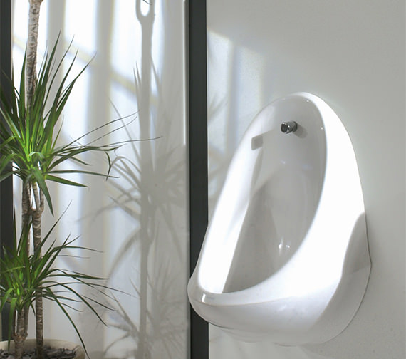 Twyford Spectrum 560 x 360 x 330mm White Concealed Outlet Urinal Bowl