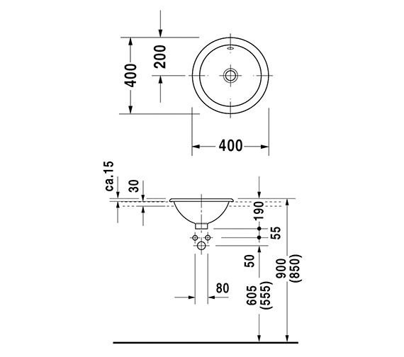 Technical drawing QS-V49379 / 0473340031
