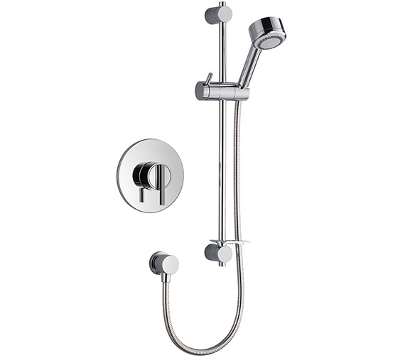 Mira Silver Chrome Built In Valve Thermostatic Mixer Shower - 1.1628.002