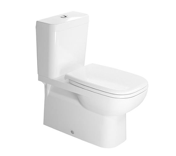 Duravit D-Code 695mm Close Coupled Toilet With Cistern And Seat - 214209