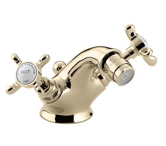 Bristan 1901 Mono Bidet Mixer Tap Gold N BID G CD