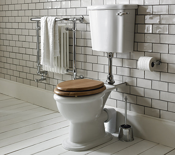 Heritage Victoria Low Level WC And Cistern With Flush Pack