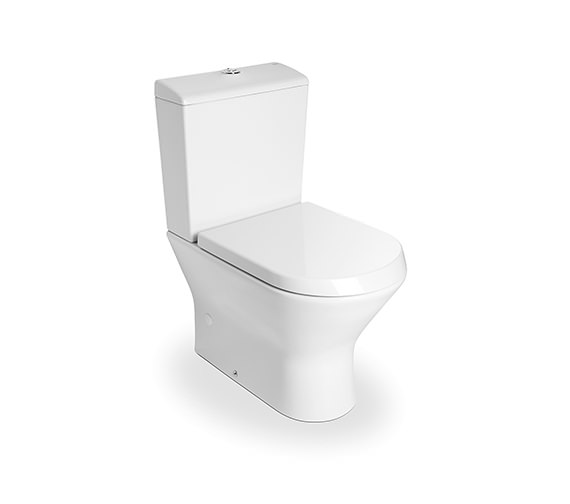 Roca Nexo Compact Close Coupled White WC Pan With Cistern 615mm - 342642000