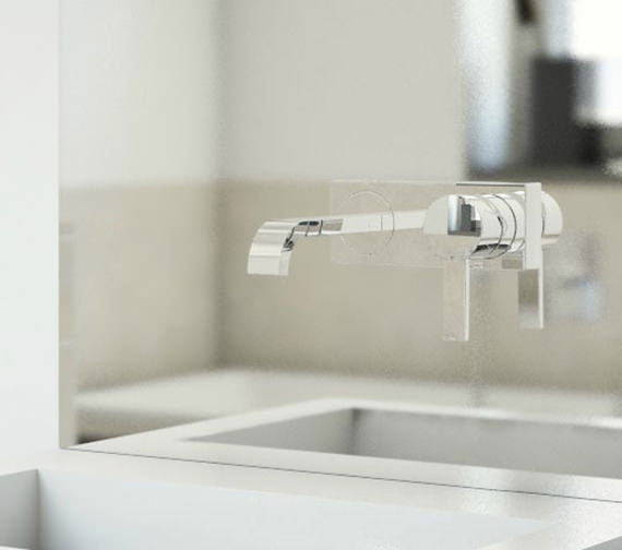 Grohe Allure Wall Mounted Chrome Basin Mixer Tap