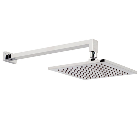 Vado Atmosphere Aerated Chrome Shower Head With Arm