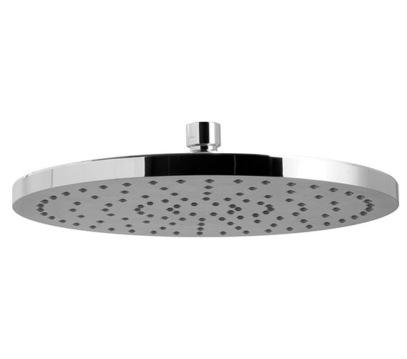 Vado Saturn 254mm Single Function Round Fixed Chrome Shower Head