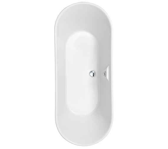Pura Essence 1500 x 640mm White Freestanding Bath - PB109