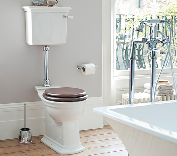 Heritage Blenheim Low-Level WC And Cistern With Flush Pack 720mm