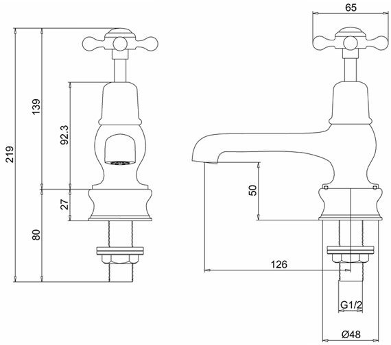 Technical drawing QS-V73018 / CLR2-QT NKL