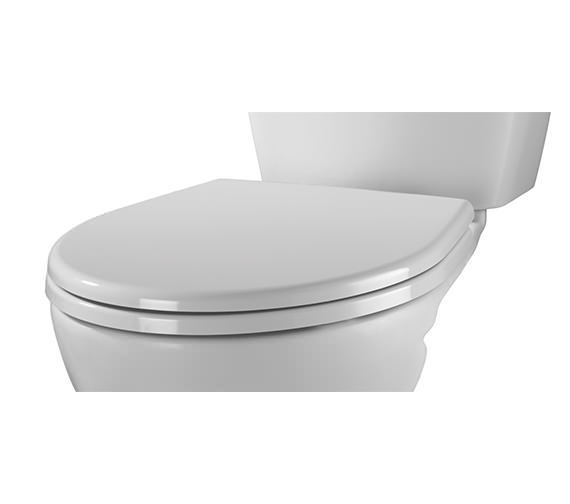 Twyford Alcona Soft Close Toilet Seat And Cover AR7853WH