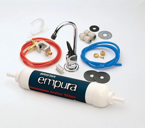 Bristan Empura 152mm Kitchen Tap With Water Filter Kit - E Filt6 C